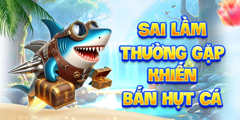 Sai lầm thường gặp khiến bắn hụt cá