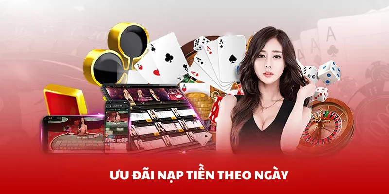 Ưu đãi nạp tiền theo ngày