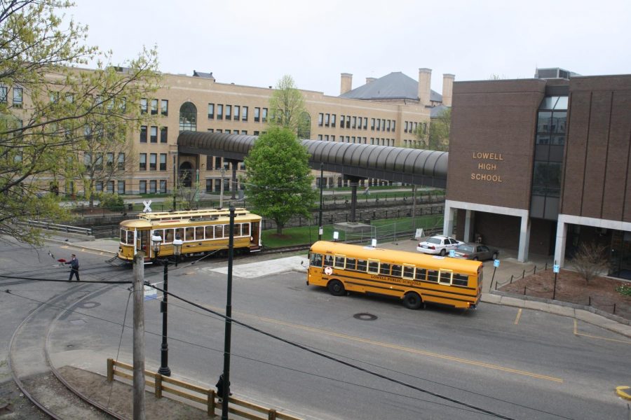 Lowell High School is situated next to an urban National Park in the Mill City on the Merrimack River.